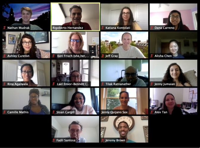 HCIE Zoom Retreat, 2020